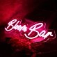 Bloom Bar Red LED Neon Sign