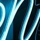 Blue Open LED Neon Sign
