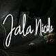 Jala Nicole White Neon Sign