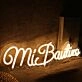 Mi Bautizqo Yellow Neon Sign