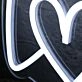 Love Your Image White Neon Sign