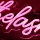 The Lash Brat Red Neon Sign