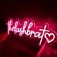 The Lash Brat Red Neon Sign
