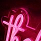 The Lash Brat Red Neon Sign