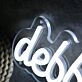 Debbienaileditt White Neon Sign