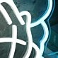 KAWS Cover Face Custom Neon Sign