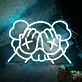 KAWS Cover Face Custom Neon Sign