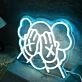 KAWS Cover Face Custom Neon Sign