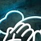 KAWS Cover Face Custom Neon Sign