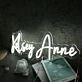 Kelsey Anne White Neon Sign