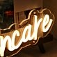 Delicate Skincare Yellow Neon Sign