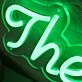 The Jacksons EST 2023 Green Neon Sign