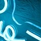Go On Diet Blue Neon Sign