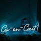 Go On Diet Blue Neon Sign
