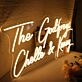 The Godfreys Chelle And Kenny Yellow Neon Sign