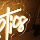 MM Aesthetics Yellow Neon Sign