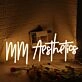 MM Aesthetics Yellow Neon Sign