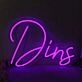 Dins Pink Neon Sign