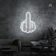 Middelvinger neon signs