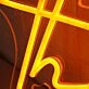 The Clines Orange Neon Sign