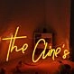 The Clines Orange Neon Sign