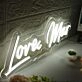 Love Mar White Neon Sign