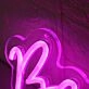 Bendy Bri Pink Neon Sign