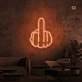 Middelvinger neon signs