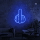 Middelvinger neon signs