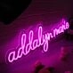 Addalyn Marie Pink Neon Sign