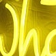Whats Your Story Yellow Neon Sign