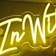 Loced In With P Yellow Neon Sign