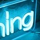 Natural Gaming Blue Neon Sign