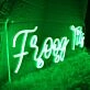 Froog Tits Green Neon Sign