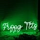 Froog Tits Green Neon Sign