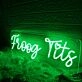Froog Tits Green Neon Sign