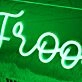 Froog Tits Green Neon Sign