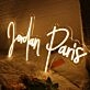 Jordan Paris Yellow Neon Sign