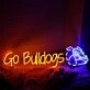 Go Bulldogs Custom Neon Sign