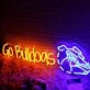 Go Bulldogs Custom Neon Sign