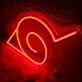 Konoha Village Red Neon Sign