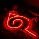 Konoha Village Red Neon Sign