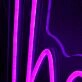 The Heibys Purple Neon Sign