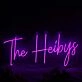 The Heibys Purple Neon Sign