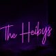 The Heibys Purple Neon Sign