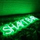 Shake Bar Green Neon Sign