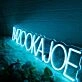 B4ZOOKAJOE Blue Neon Sign