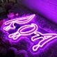 KOA Purple Neon Sign