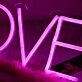LOVENDU Pink Neon Sign