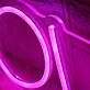 LOVENDU Pink Neon Sign